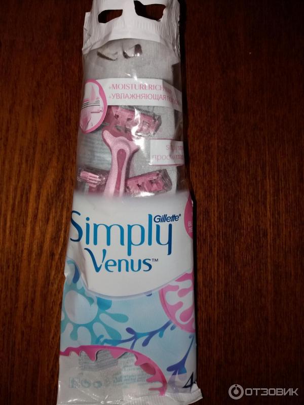 Бритвенный станок Gillette Simply Venus 3 фото