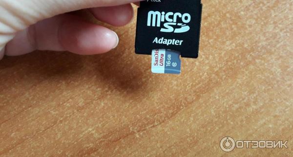 Карта памяти SanDisk Ultra microSDHC 16Gb Class10 фото