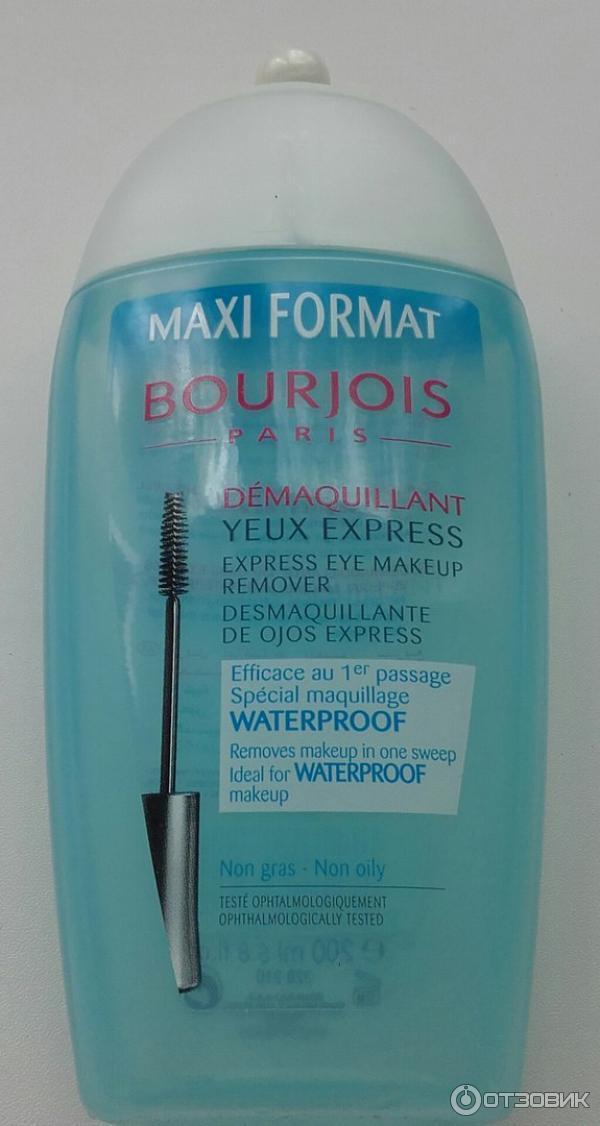 Экспресс-средство для снятия макияжа с глаз Bourjois maxi format фото