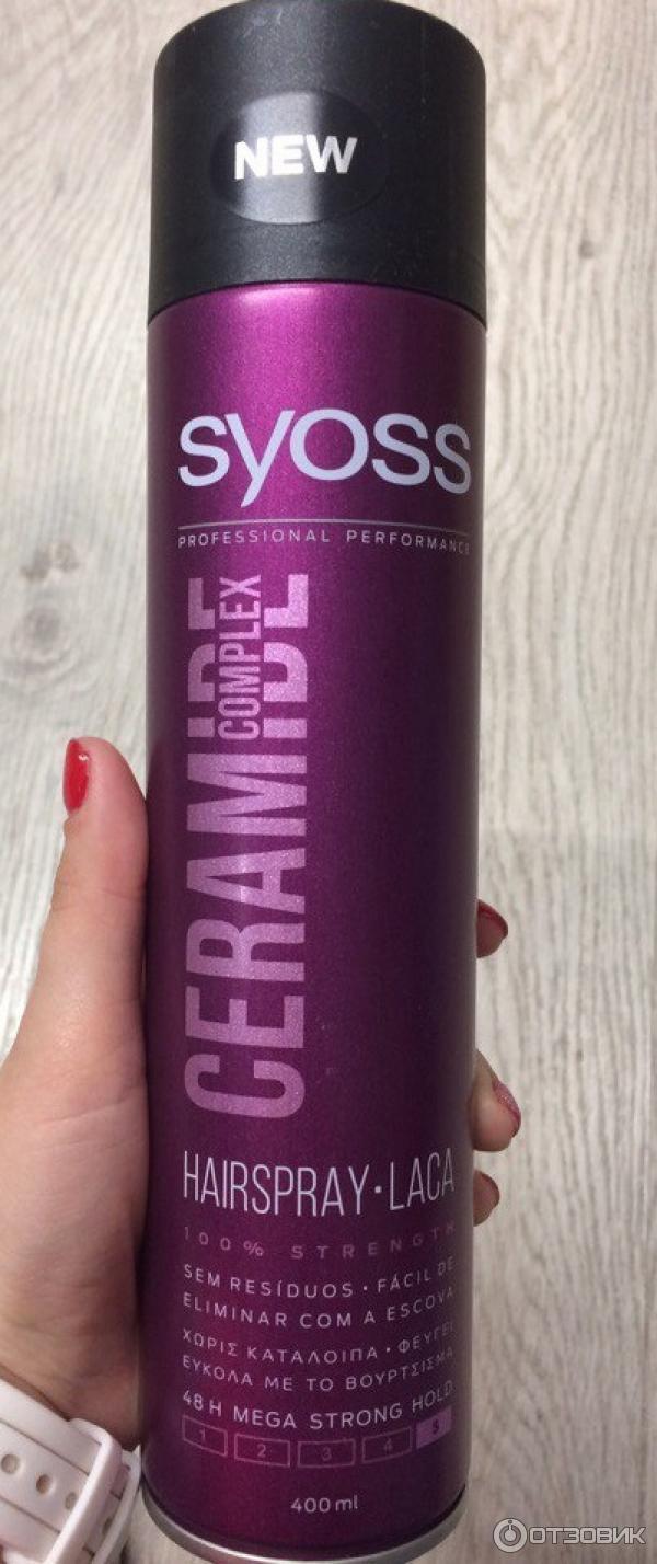 Лак для волос Syoss ceramide complex