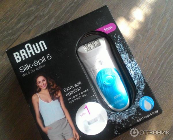 Эпилятор Braun 5-511 Silk-epil 5 Wet & Dry фото