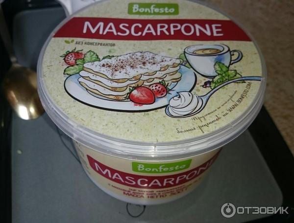 Сыр мягкий Bonfesto Mascarpone