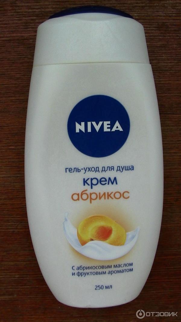 Гель-крем для душа Nivea Крем абрикос фото