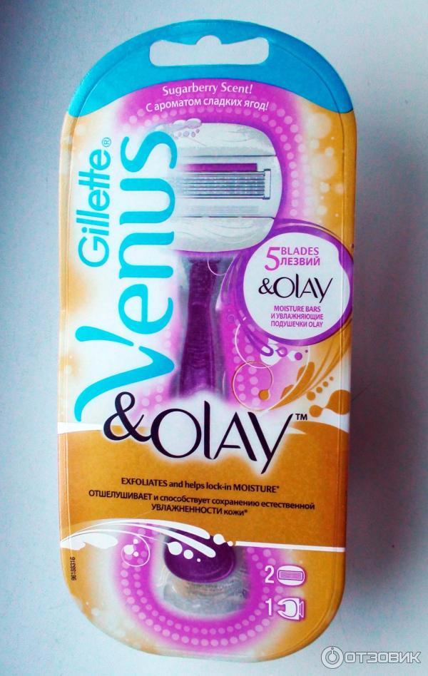 Бритвенный станок Gillette Venus & Olay фото