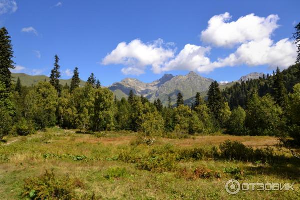 Озеро Мзы (Абхазия) фото