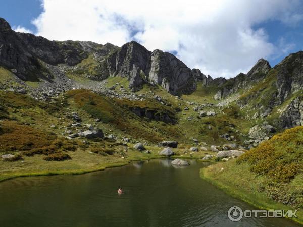 Озеро Мзы (Абхазия) фото