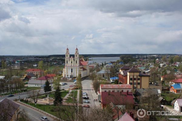 виды Глубокого с колокольни Собора Рождества Богородицы