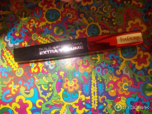 Тушь для ресниц IsaDora Build-up Extra Volume Mascara фото