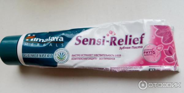 Зубная паста для чувствительных зубов Himalaya Herbals Sensi-Relief фото