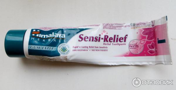 Зубная паста для чувствительных зубов Himalaya Herbals Sensi-Relief фото