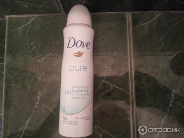 Антиперспирант Dove без запаха pure