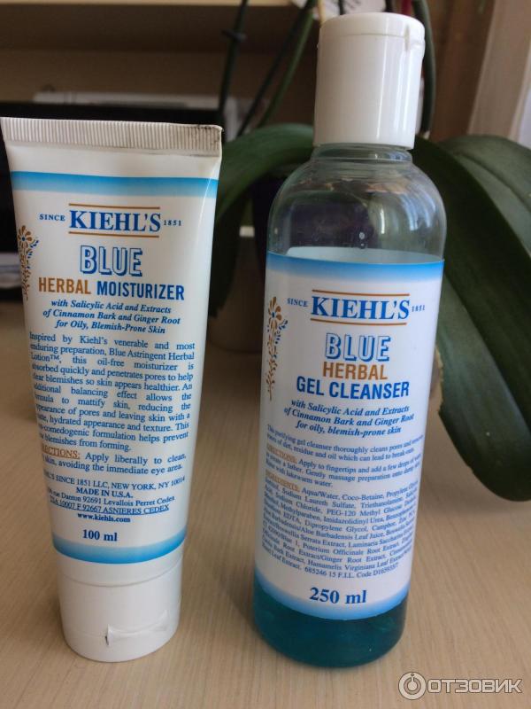 Флюид для жирной и проблемной кожи и гель для умывания Kiehls