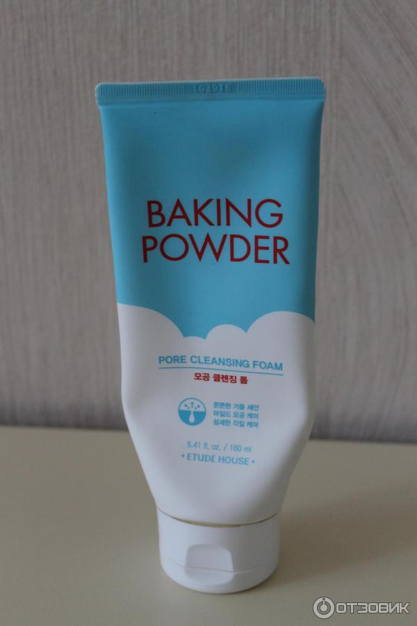 Очищающая пенка Etude House Baking Powder Pore&BB Deep Cleansing Foam фото