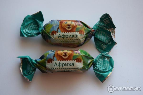 Конфеты Bonte Sweets Африка с мягкой карамельной начинкой фото