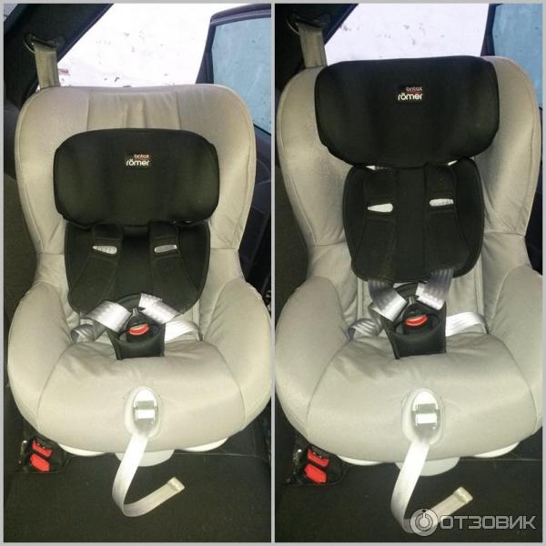 Установка кресла britax romer