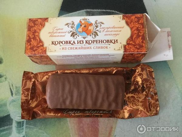 Творожный сырок Коровка из Кореновки фото