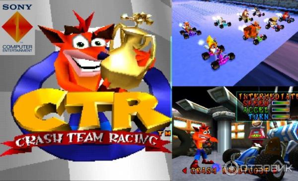 Crash Team Racing (1999) - игра на PC-PS (Крэш на машинках)