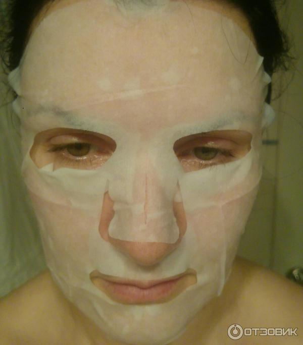 Тканевая маска для лица Dermal Milk Collagen Mask фото