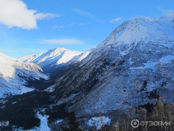 Канатная дорога на горе Чегет (Россия, Кабардино-Балкария) фото