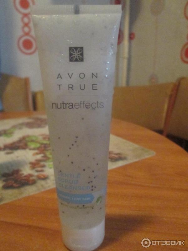 Очищающий скраб для лица Avon NutraEffects фото