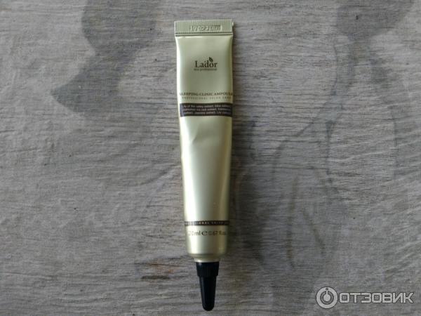 Ночная восстанавливающая сыворотка для волос Lador Sleeping Clinic Ampoule