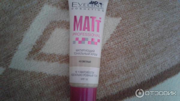 Тональный крем Eveline Cosmetics Matt Professional фото