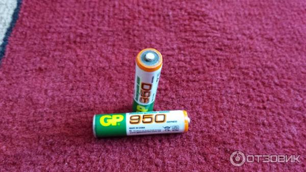 Аккумуляторы GP Rechargeable 950 mah AAA фото