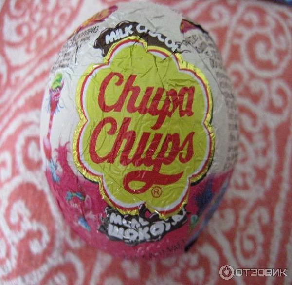 Шоколадный шар Chupa Chups Тролли фото