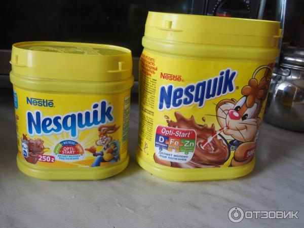 Какао Nestle Nesquik Opti-Start фото