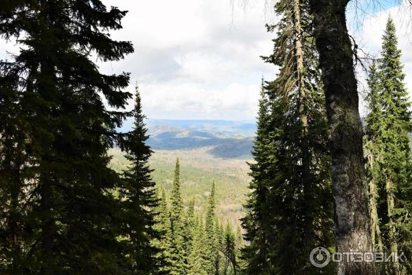 Канатная дорога у озера Манжерок (Россия, Озерное) фото