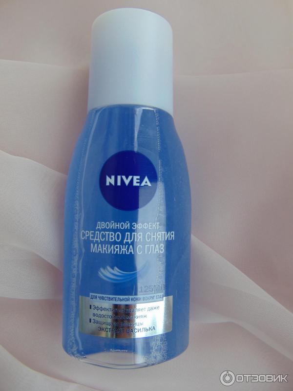 Средство для удаления макияжа с глаз Nivea Двойной эффект фото