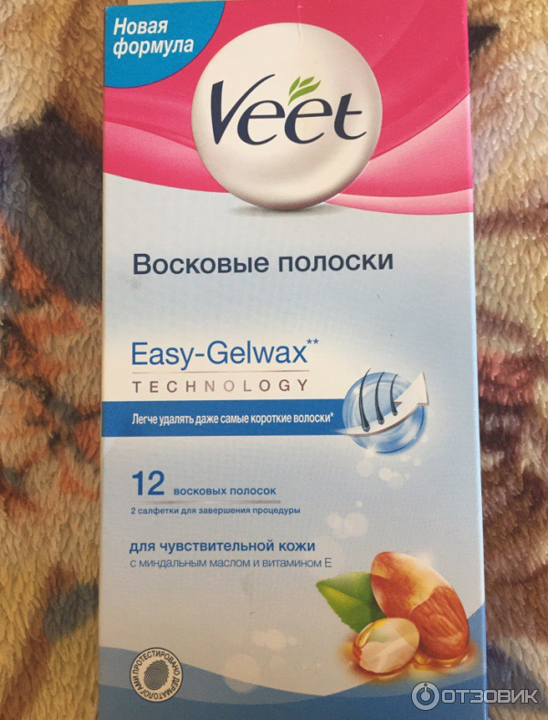 Veet Easy-Gelwax для чувствительной кожи