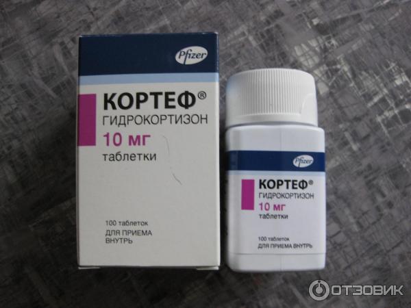 Таблетки Pfizer Кортеф фото