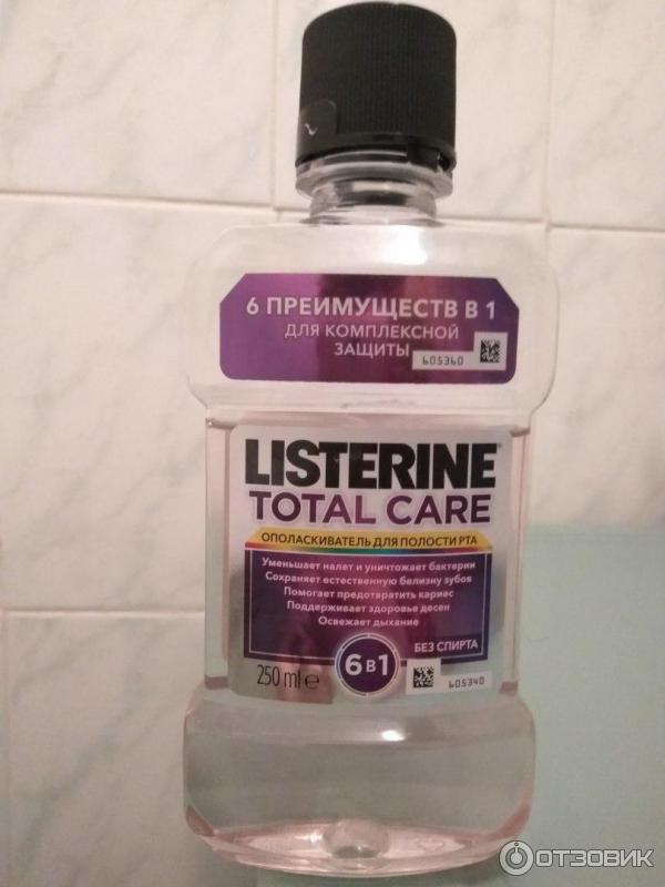 Ополаскиватель для полости рта Listerine Total Care 6-in-1 фото