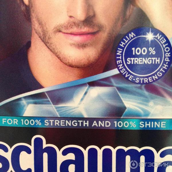 Шампунь Schwarzkopf Schauma anti-dandruff for 100% strength and 100% shine фото