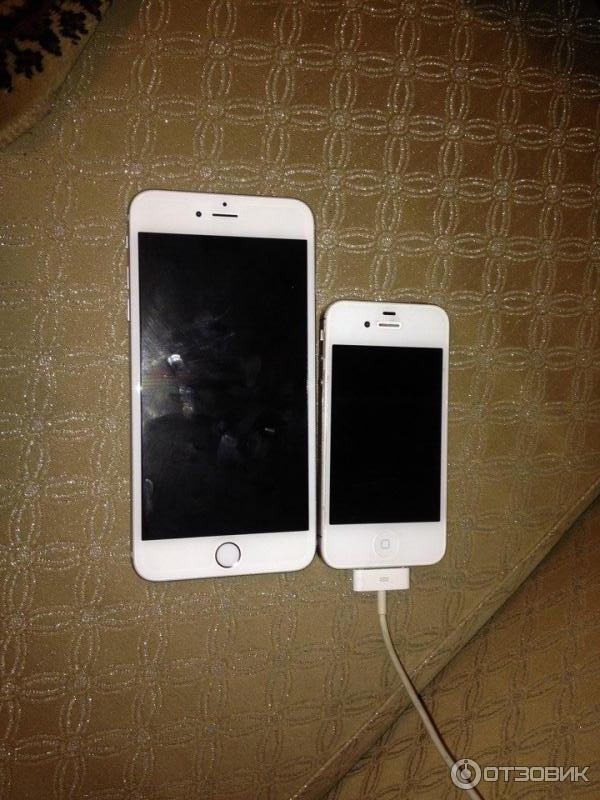 IPhone 4s по сравнению с iPhone 6 plus