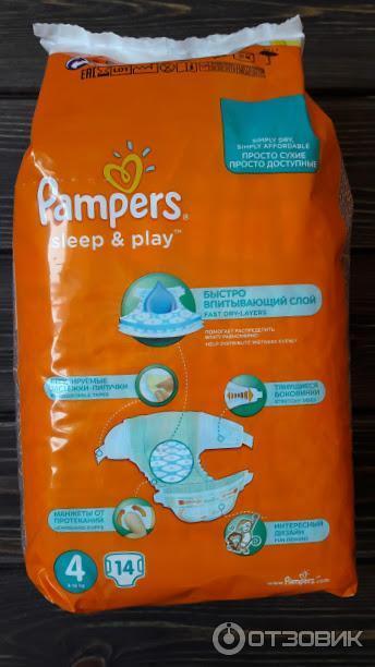 Подгузники Pampers Sleep And Play