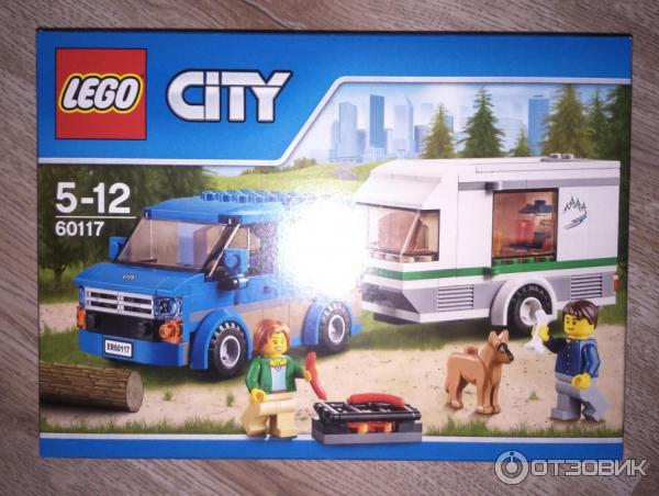 Конструктор Lego City Фургон и дом на колесах 60117 фото