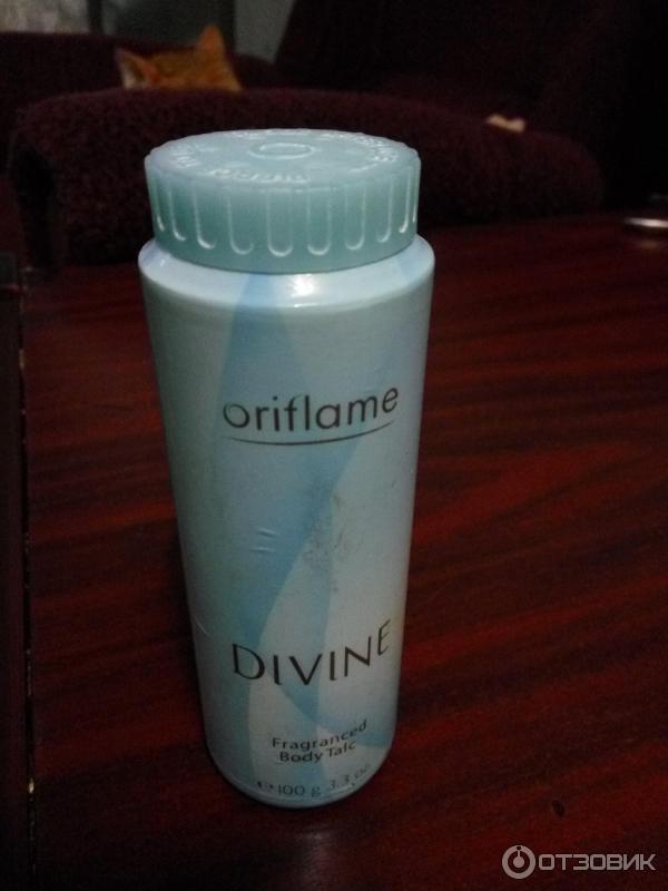 Ароматизированный тальк для тела Oriflame Divine фото