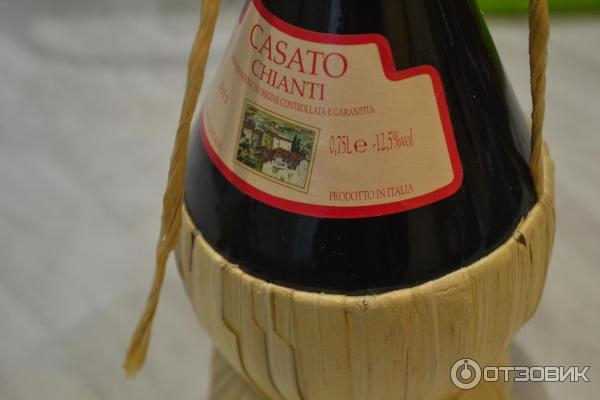 Вино красное сухое Chianti Casato фото