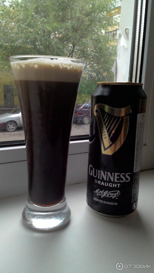 Ирландское пиво Guinness Draught фото