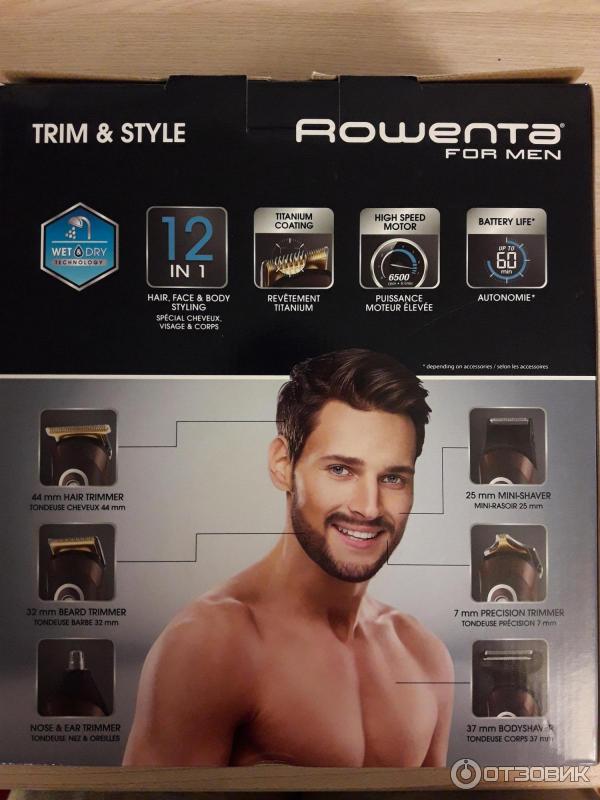 Триммер rowenta trim & style фото