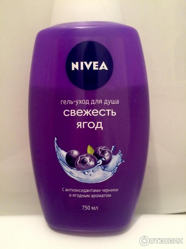 Гель для душа Nivea Свежесть ягод фото