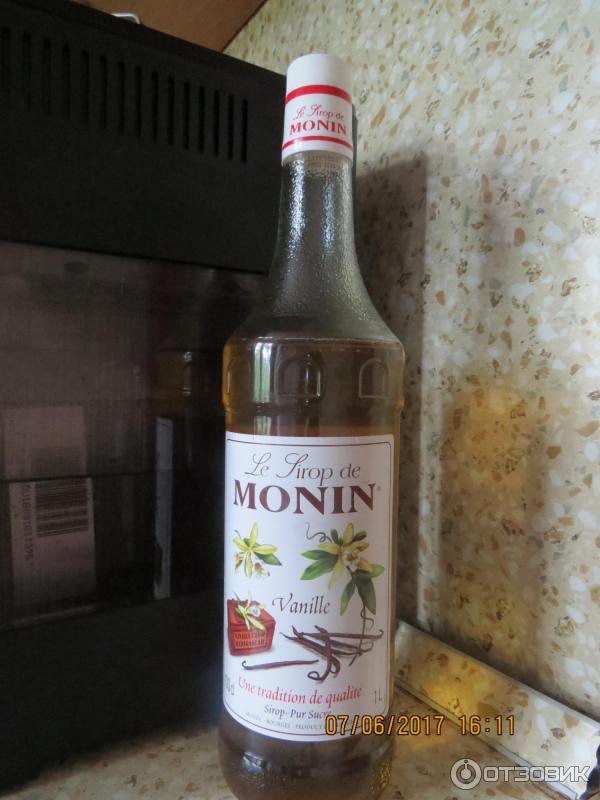 Французские сиропы MONIN фото