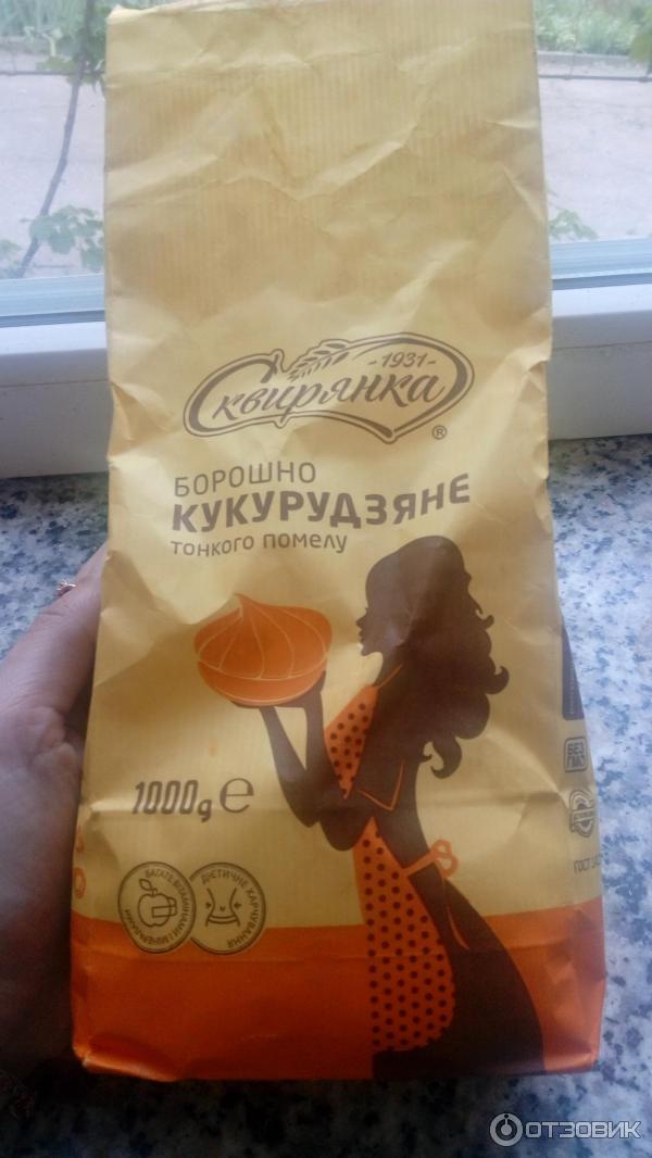 Мука кукурузная Сквирянка фото