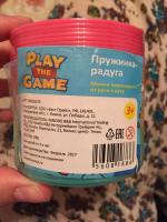 Игрушка Play the Game "Пружинка-радуга" фото