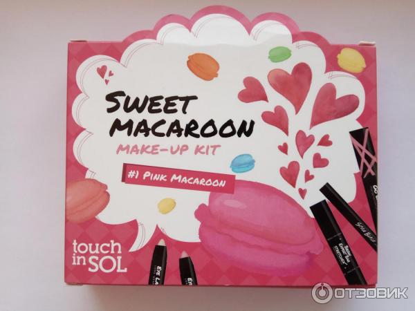 Набор для макияжа Touch in Sol Sweet Macaroon №1 фото