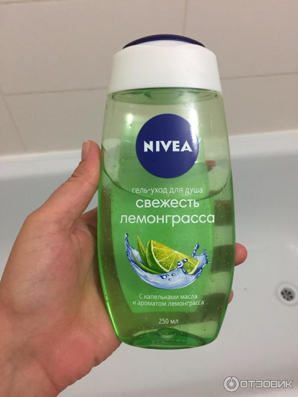 Гель-уход для душа Nivea Свежесть лемонграсса фото