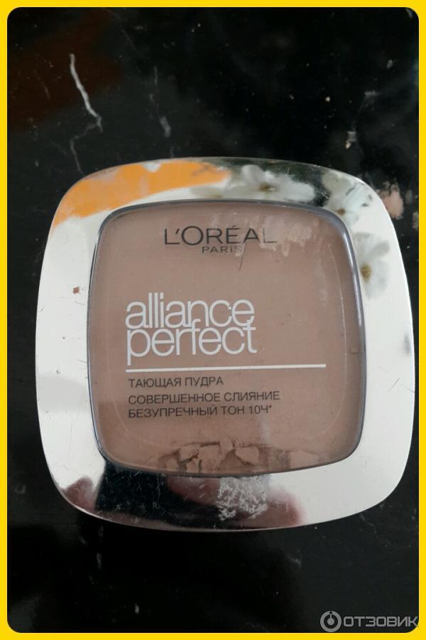 Тающая пудра Loreal alliance perfect совершенное слияние фото