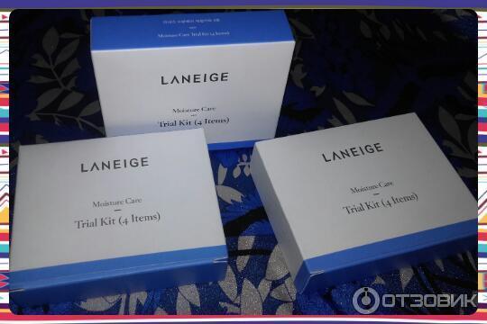 Набор средств для увлажнения Laneige Moisture Trial kit u фото